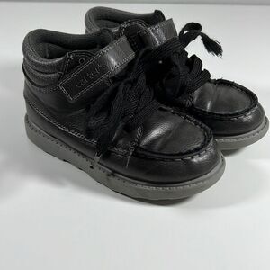 Carter’s Unisex Norman Walking Boots Toddler Kids Shoes Grey Black Size 11M